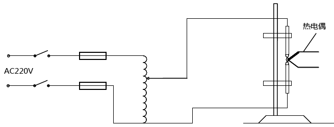 廉金屬熱電偶交流電弧焊裝置示意圖.png